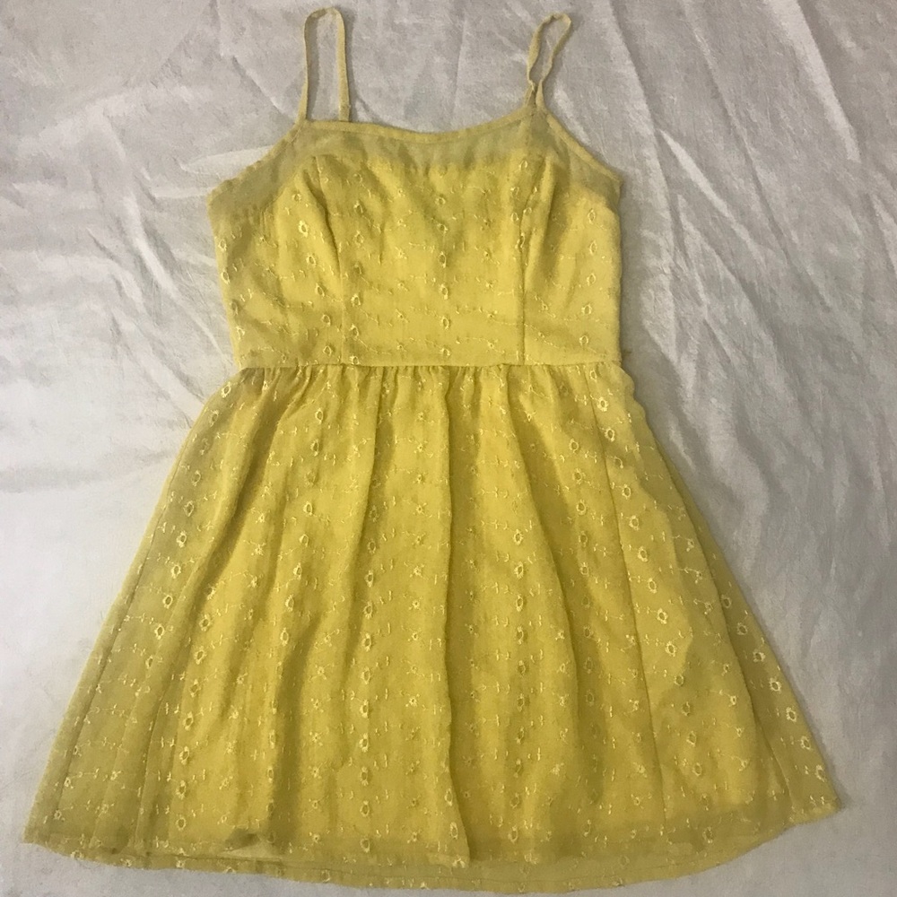 Forever 21 yellow dress